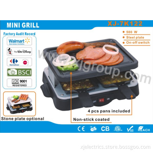 Mini barbecue grill used indoor XJ-7K122